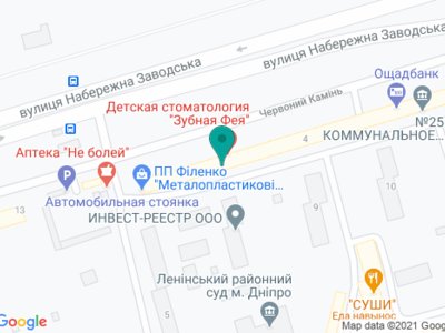 Стоматология Аполлония - на карте Стоматология Аполлония - на карте