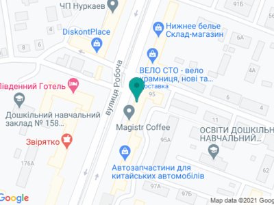 Стоматологический кабинет на Рабочей - на карте Стоматологический кабинет на Рабочей - на карте