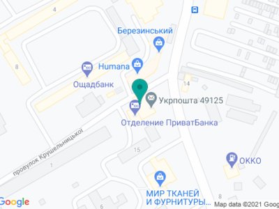 Стоматология на Лисиченко - на карте Стоматология на Лисиченко - на карте