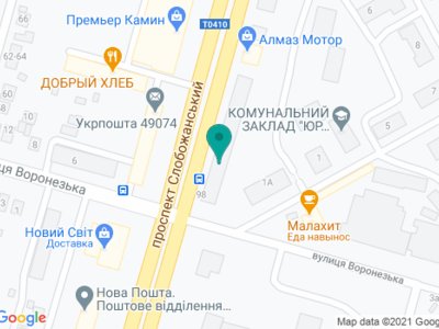 Стоматология Ткаченко - на карте Стоматология Ткаченко - на карте