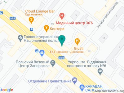 Стоматология Oblstomat Clinic - на карте Стоматология Oblstomat Clinic - на карте