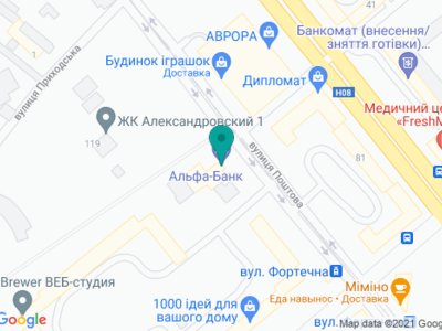 Стоматология Максима Сергатого - на карте Стоматология Максима Сергатого - на карте