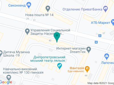 Стоматология Aesthetika - на карте Стоматология Aesthetika - на карте