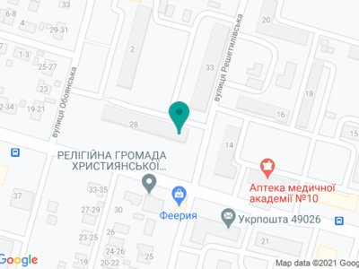 Стоматология Dentics - на карте Стоматология Dentics - на карте