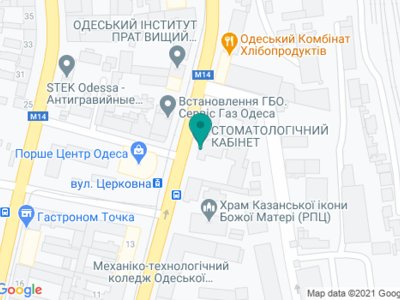 Стоматологический кабинет, СПД Молчанова И.М. - на карте