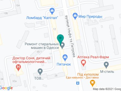 Стоматологический кабинет, СПД Юрченко Н.В. - на карте Стоматологический кабинет, СПД Юрченко Н.В. - на карте