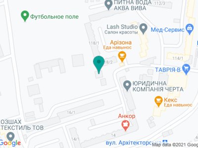 Стоматологический кабинет, ФЛП Федоренко Е.В. - на карте