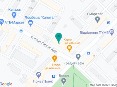 Стоматологический центр, СПД Довгань Е.А. - на карте Стоматологический центр, СПД Довгань Е.А. - на карте