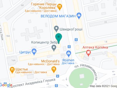 Стоматологический центр, СПД Ицкович С.А. - на карте