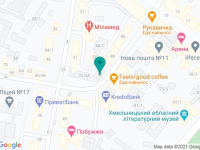 Стоматология Лучинских - на карте Стоматология Лучинских - на карте