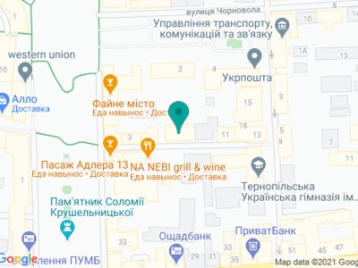 Стоматология Ястремского - на карте Стоматология Ястремского - на карте