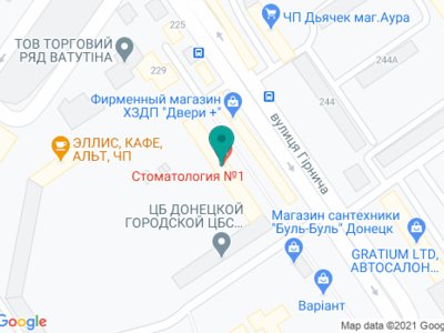 Городская стоматологическая поликлиника №1 - на карте