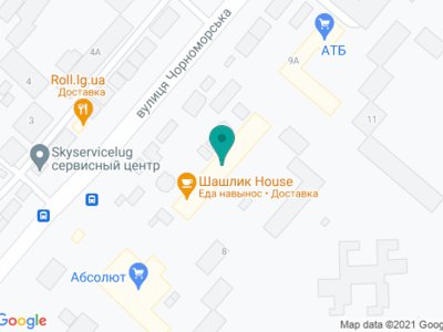 Стоматология Дента-Люкс - на карте Стоматология Дента-Люкс - на карте