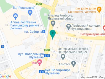 Студия отбеливания зубов Smile Bar Львов - на карте Студия отбеливания зубов Smile Bar Львов - на карте