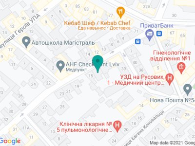 Стоматология, ЧП Хомин-ВС - на карте