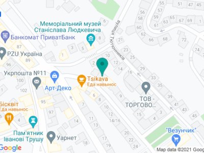 Стоматологія ФОП Міхель Аліна Володимирівна - на карте Стоматологія ФОП Міхель Аліна Володимирівна - на карте