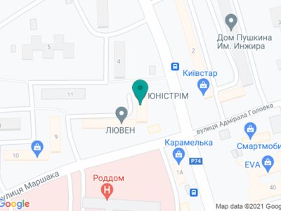 Стоматология, ФЛП Дегтярева Ж.А. - на карте