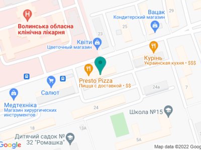 Медичний центр Платинум Медікал - на карте