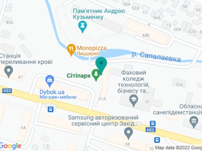 Студия отбеливания зубов Smile Bar Луцк - на карте