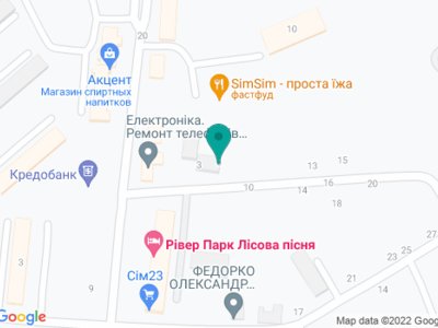 Стоматологія ФОП Ковганич Андрій Васильович - на карте Стоматологія ФОП Ковганич Андрій Васильович - на карте