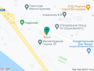 Стоматология ФЛП Хаецкий Виктор Юзефович - на карте Стоматология ФЛП Хаецкий Виктор Юзефович - на карте