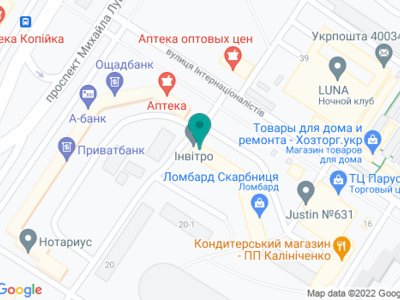 Стоматология в Сумах - на карте Стоматология в Сумах - на карте