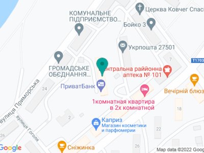 Стоматологический кабинет ДЕНТ - на карте Стоматологический кабинет ДЕНТ - на карте