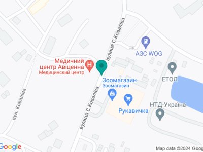 Стоматологія Сенів Михайла Васильовича - на карте