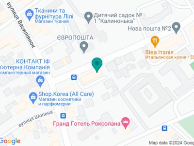 Стоматологія Dentistry-if - на карте Стоматологія Dentistry-if - на карте