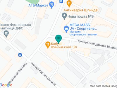 Стоматологія Ірини Масляк - на карте Стоматологія Ірини Масляк - на карте