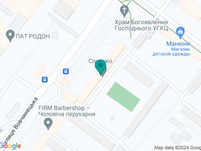 Стоматологія ПП Дента - на карте Стоматологія ПП Дента - на карте