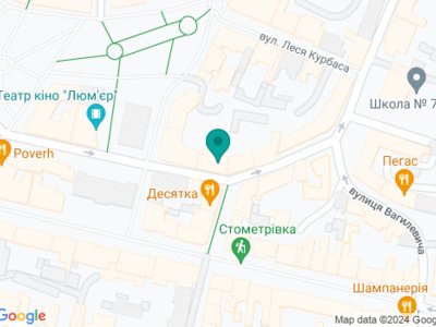 Стоматологія Dr. Vanchak - на карте Стоматологія Dr. Vanchak - на карте