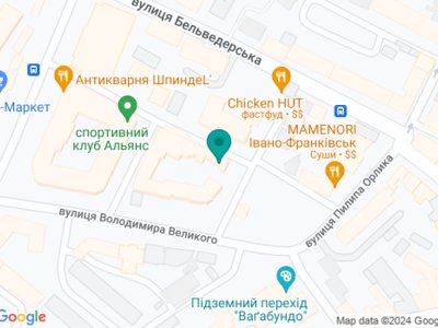 Стоматологія Ананевича Олега Васильовича - на карте