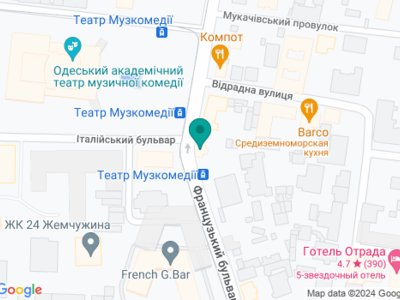 Стоматологія Dar Clinic - на карте Стоматологія Dar Clinic - на карте