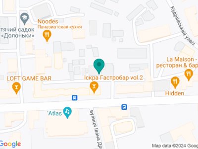 Стоматологія Pink Bright Studio - на карте Стоматологія Pink Bright Studio - на карте