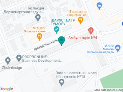 Стоматологія ФОП Тивонович Іванна Романівна - на карте Стоматологія ФОП Тивонович Іванна Романівна - на карте