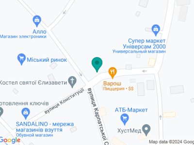 Стоматологія ФОП Чопей Володимир Митрофанович - на карте Стоматологія ФОП Чопей Володимир Митрофанович - на карте