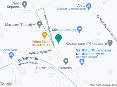 Стоматологія ФОП Берец Василь Дмитрович - на карте Стоматологія ФОП Берец Василь Дмитрович - на карте