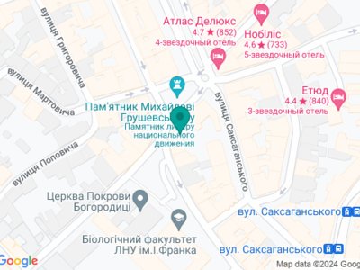 Стоматологія ФОП Яцишин Наталія Юріївна - на карте