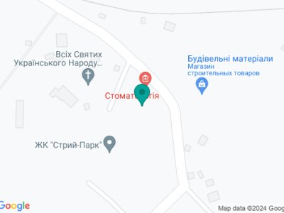 Стоматологія ФОП Радевич Ярослав Федорович - на карте