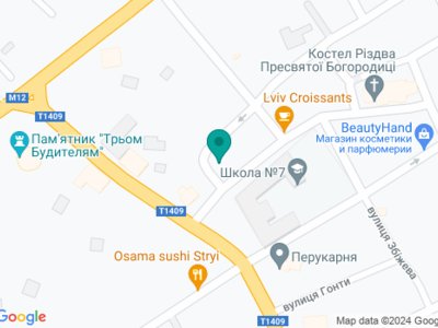 Стоматологія ФОП Страхоцький Василь Миколайович - на карте