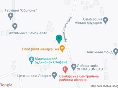 Стоматологія ФОП Ханас Андрій Федорович - на карте