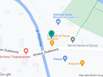 Стоматологія Буськ - на карте Стоматологія Буськ - на карте