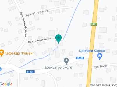 Стоматологія Коцюруби Володимира - на карте Стоматологія Коцюруби Володимира - на карте