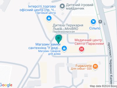 Стоматологія ФОП Омелюх Ярослав Юрійович - на карте Стоматологія ФОП Омелюх Ярослав Юрійович - на карте