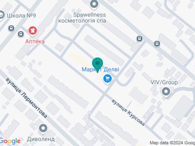 Стоматология VIVOdent - на карте Стоматология VIVOdent - на карте