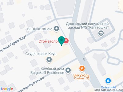 Стоматология Top Dental - на карте Стоматология Top Dental - на карте