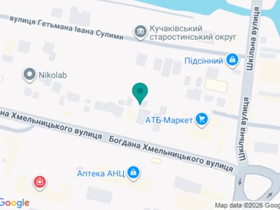 Стоматология Переяслав Дент - на карте Стоматология Переяслав Дент - на карте
