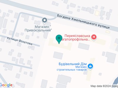 Стоматологічне відділення КНП Переяславська БЛІЛ - на карте Стоматологічне відділення КНП Переяславська БЛІЛ - на карте