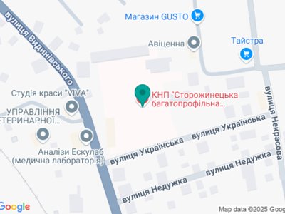 Стоматологія ФОП Петікар Оксана Петрівна - на карте Стоматологія ФОП Петікар Оксана Петрівна - на карте